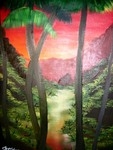 30x40 olieverf op canvas