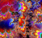 ook vind ik het leuk om zelf plaatjes te maken! ik maak vaak gebruik van fractals, die ik zelf maak (kleur) ik gebruik hiervoor diversen versies van paintshop pro