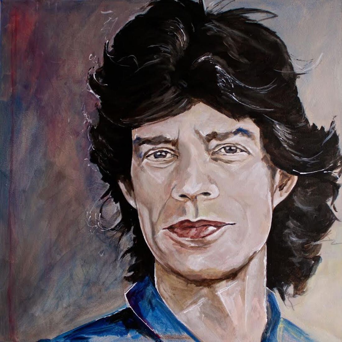 Fotoprint Mick Jagger