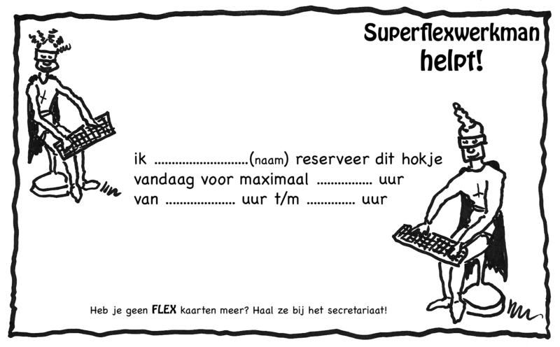 Schets voor Flexwerk kaarten