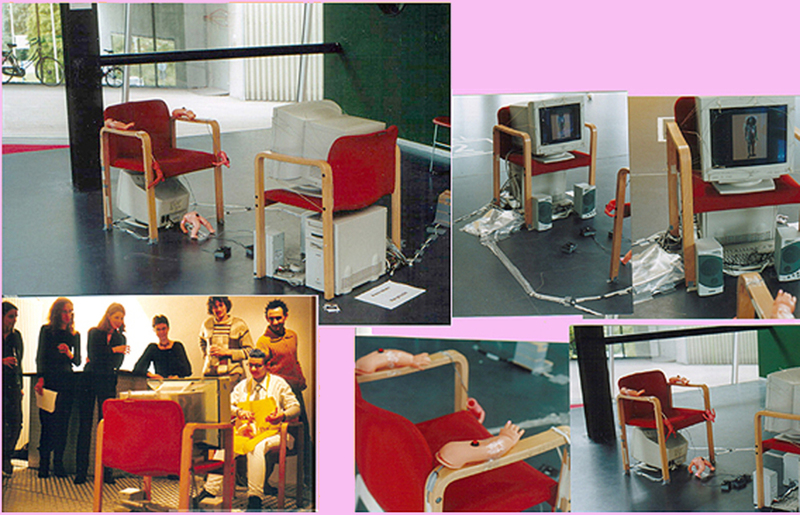 Bisexual Button Body BeatBox DJ/ VJ Gender Bender installation