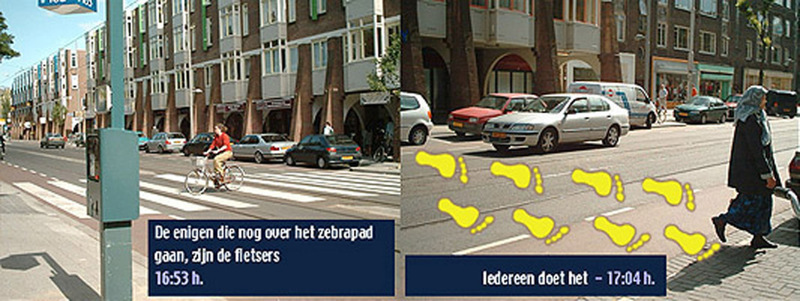 Wildpaden straatinterventie
