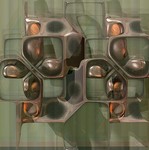 werken in 'kenmerkende'fractal-vormen