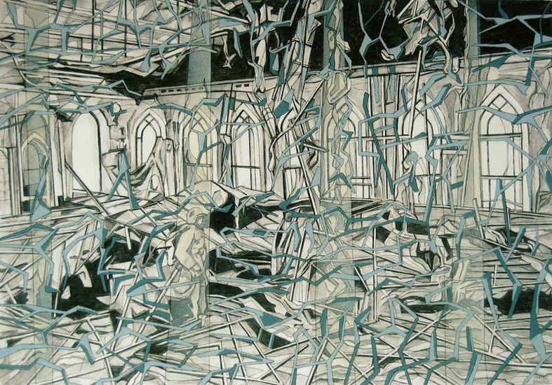 Geweldadig interieur