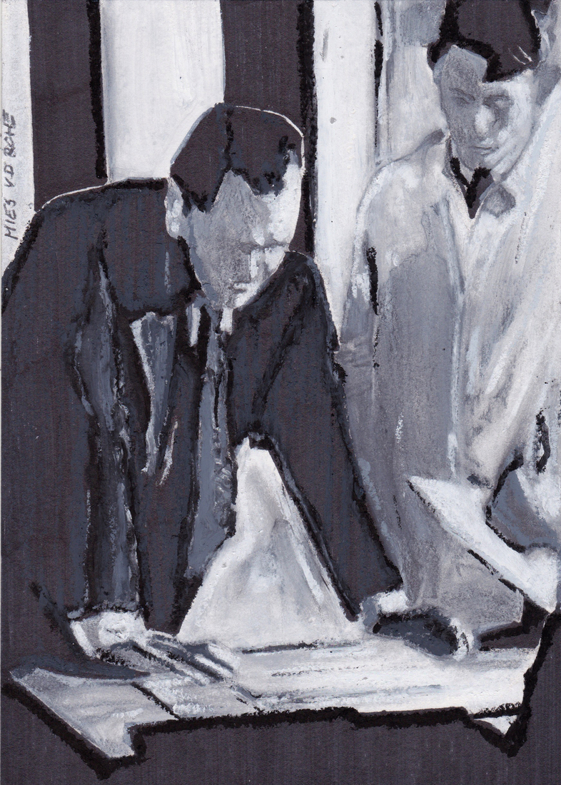 (2018 17 S) Portrait Mies vd Rohe