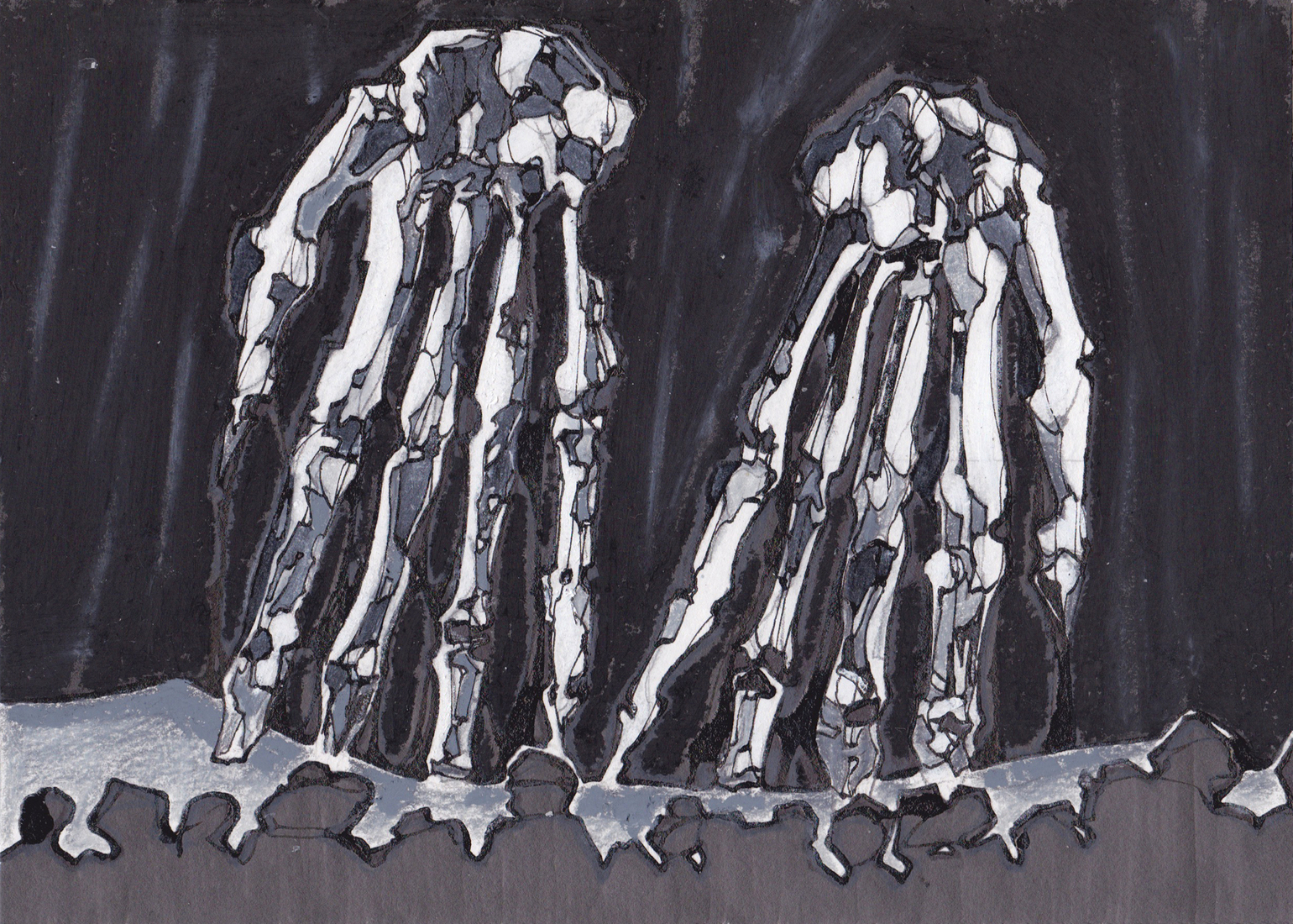 (2017 16 S) Skeleton Hand 2