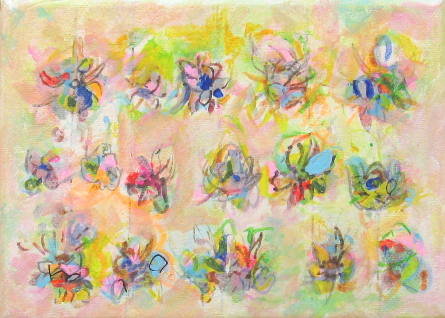 birds and flowers