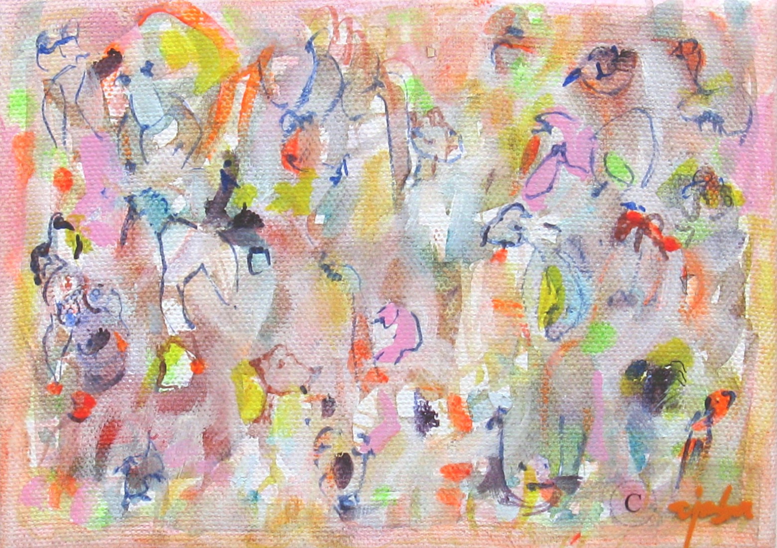 birds and people