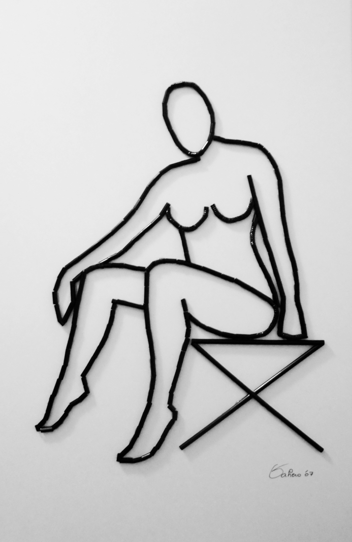 La femme assise