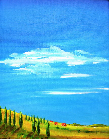 Under the Tuscan Sky