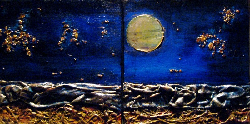 Seashore , Starry Night