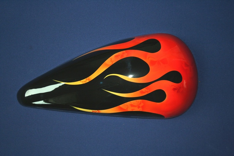 hotrod flames & skulls