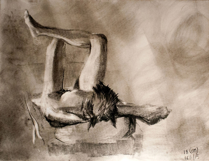 reclining female nude