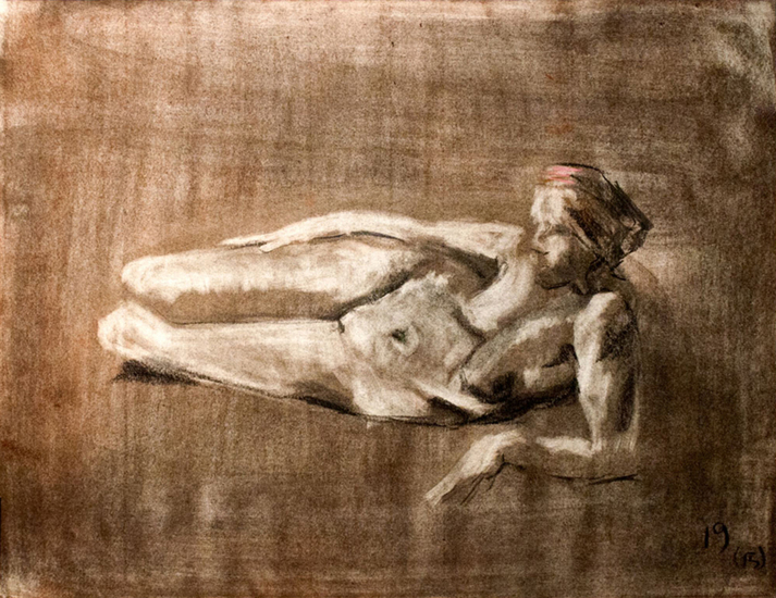 reclining nude