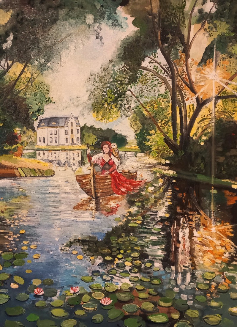 impressionisme van een vaartocht