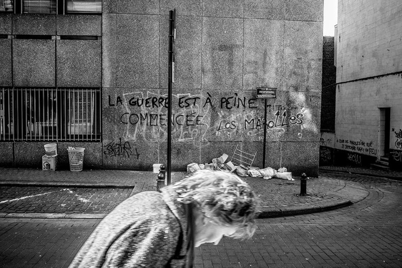 Brussel - LA guerre est a peinne commencee