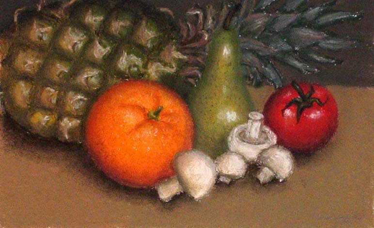 Ananas en champignons