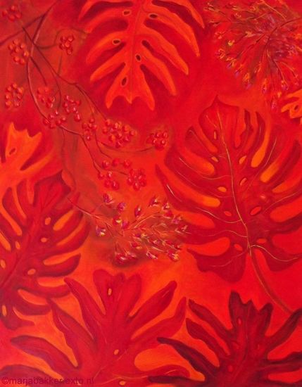 BOTANIA 12 acryl 80x100 cm