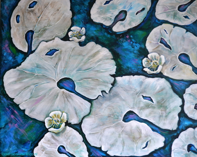 BOTANIA 11 acryl 100x80 cm