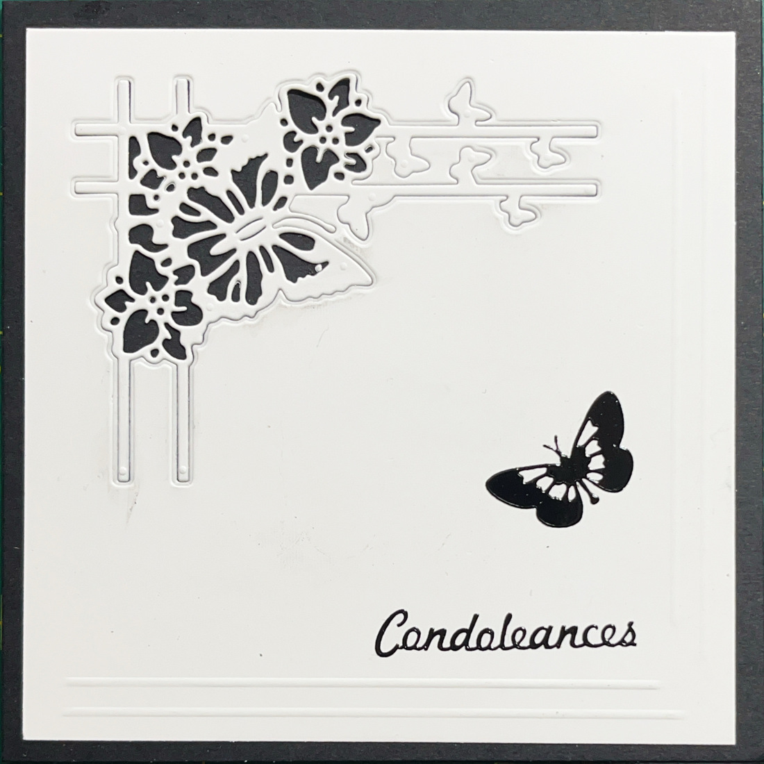 Kaart Condoleance  C237