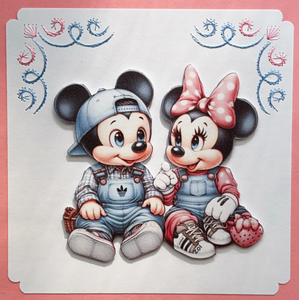 Handgemaakte kaart. Per stuk € 2,00. Set van 3 kaarten, elke combinatie van kaarten mogelijk, € 5,00.