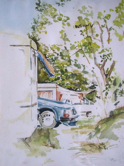 Nabij het Meer van Annecy