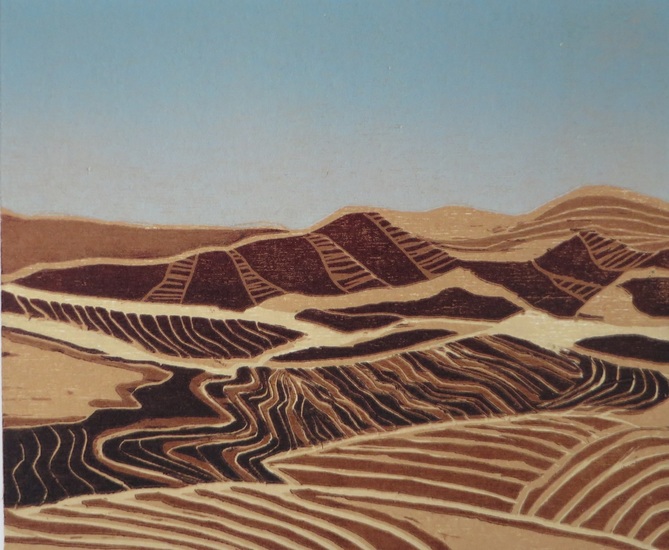 Italië Afgefakkelde velden