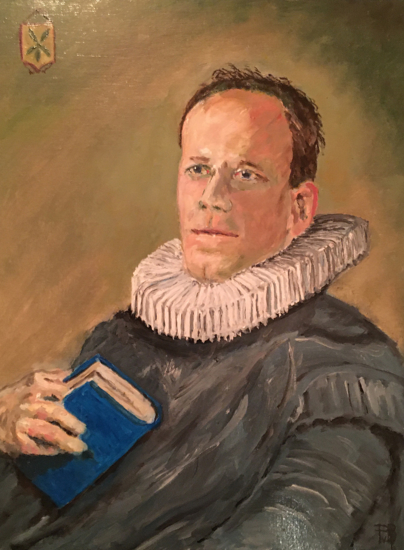 Jongste zoon in Frans Hals stijl
