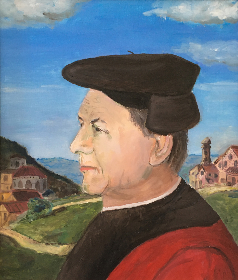 Bekende in middeleeuwse schildertrant