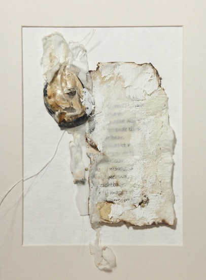 het kerende tij maakt mij zichtbaar (met schelp)