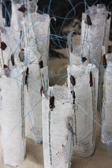 zandloper, bovenaanzicht