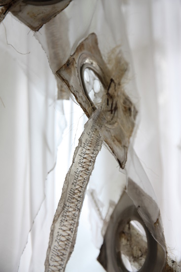 zee draperie, detail