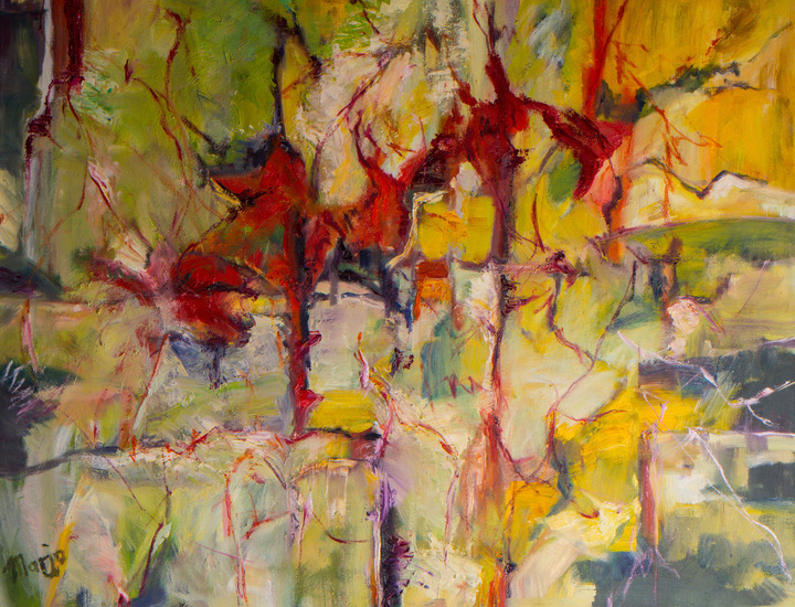 abstract groen/rood2015