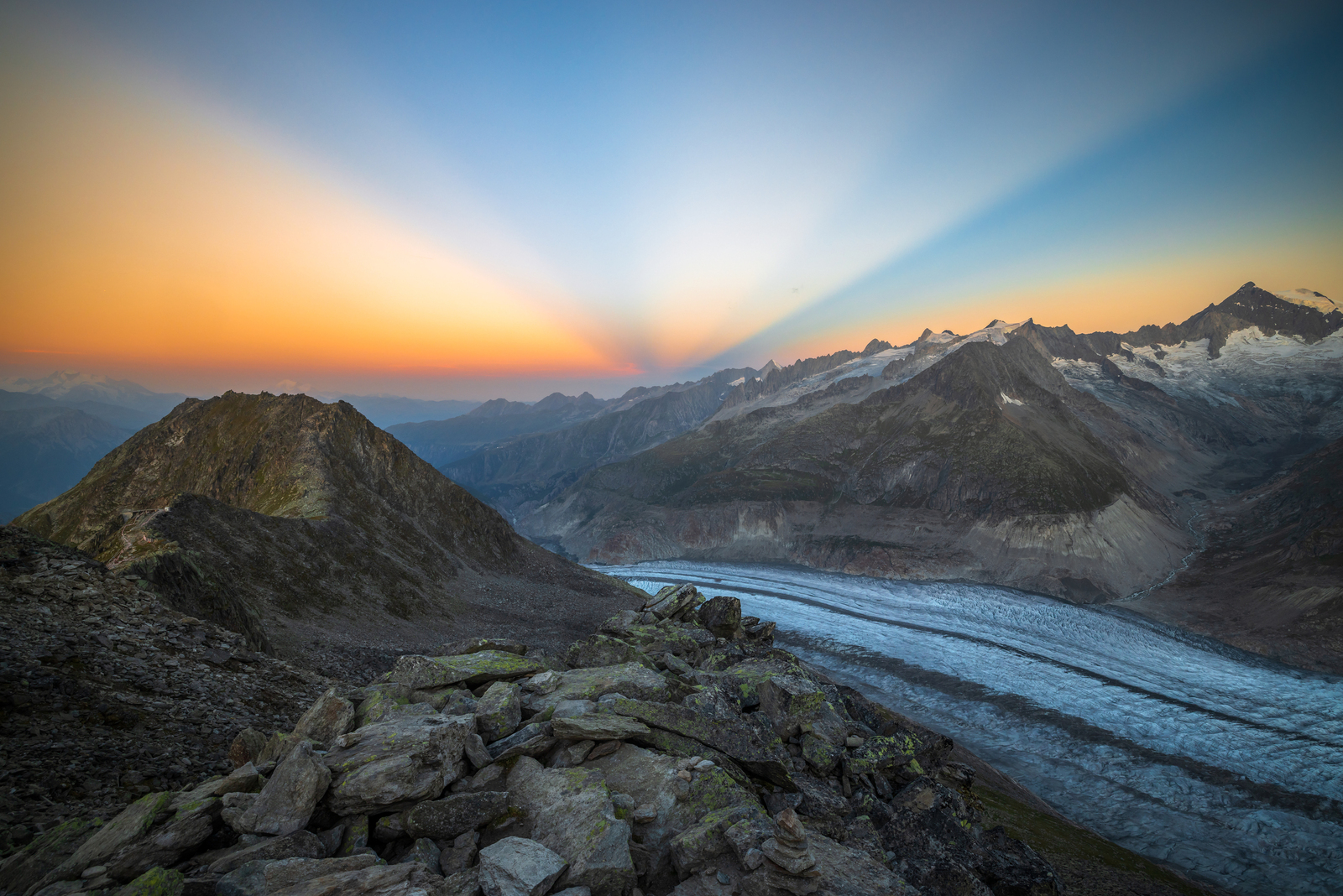 Aletschgletscher - Wallis - Switzerland