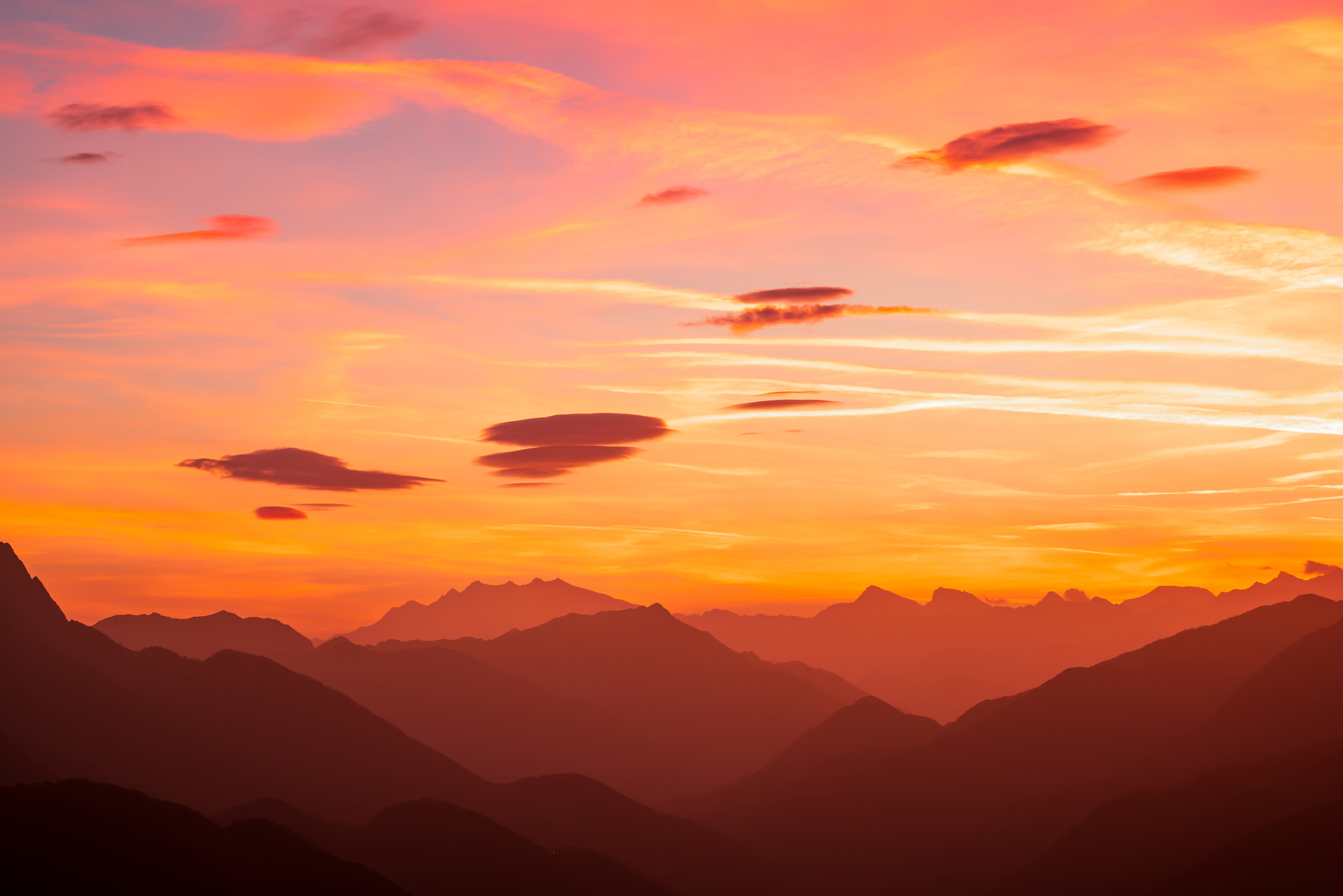 View from Cardada - Ticino - Switzerland