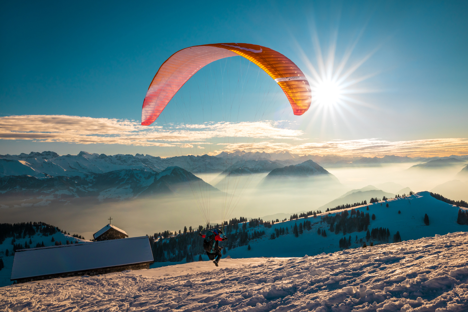 Paragliding - Rigi