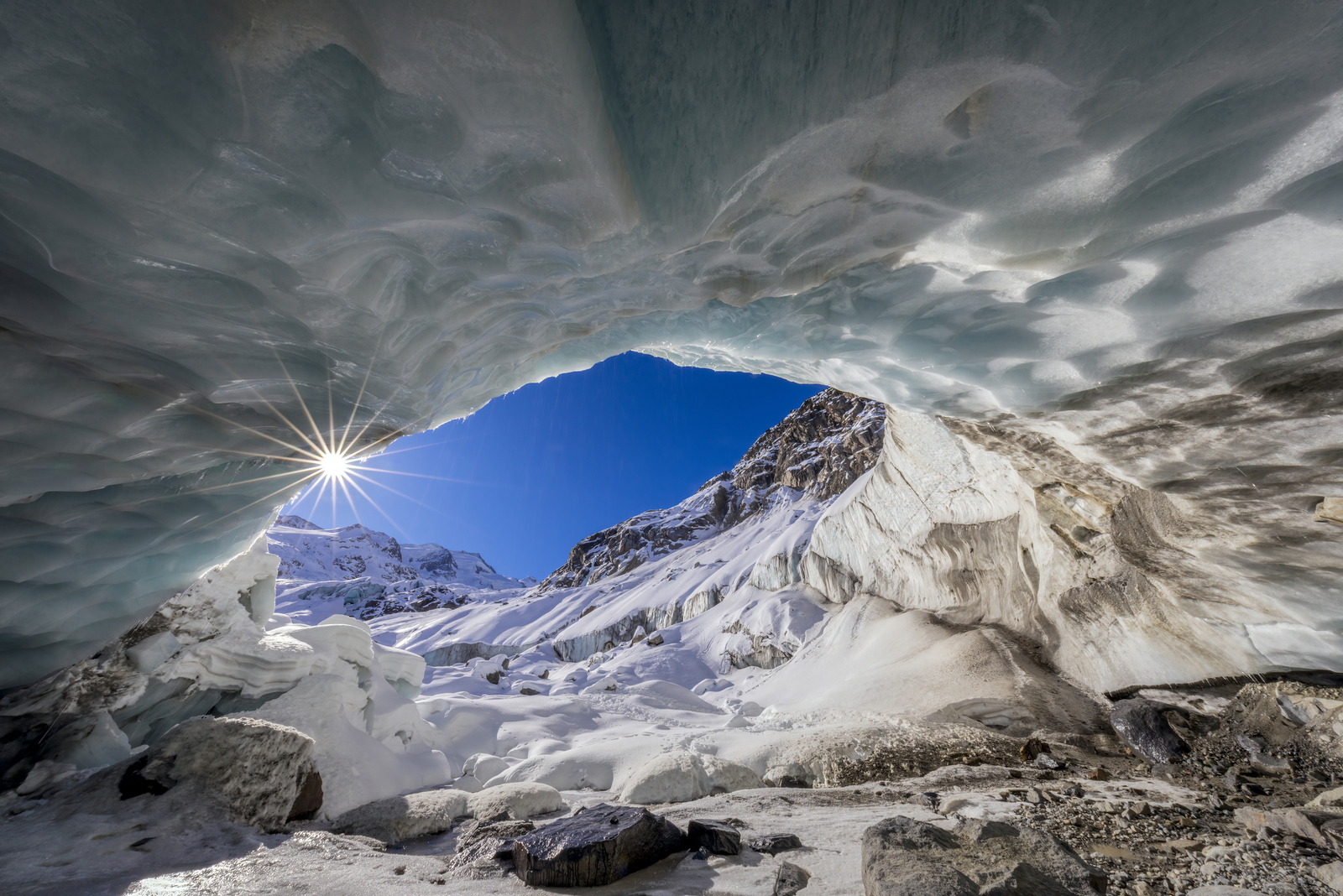 Glacier Cave - Graubünden - Switzerland