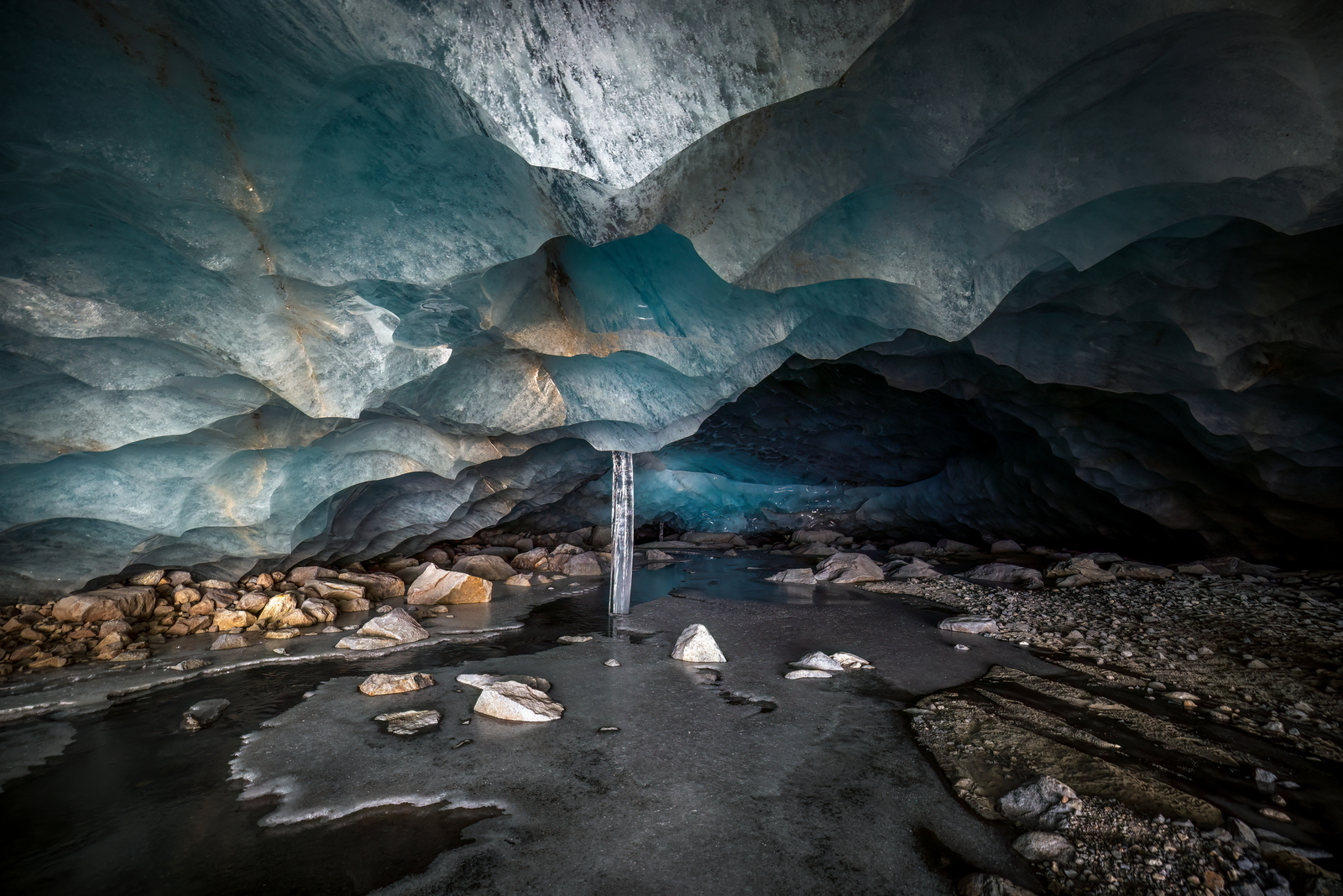 Glacier Cave - Graubünden - Switzerland