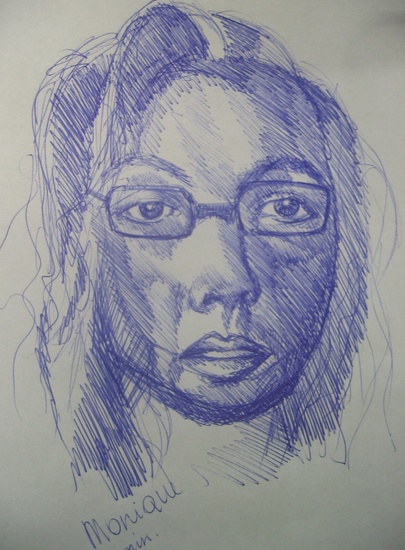 portretstudie Monique