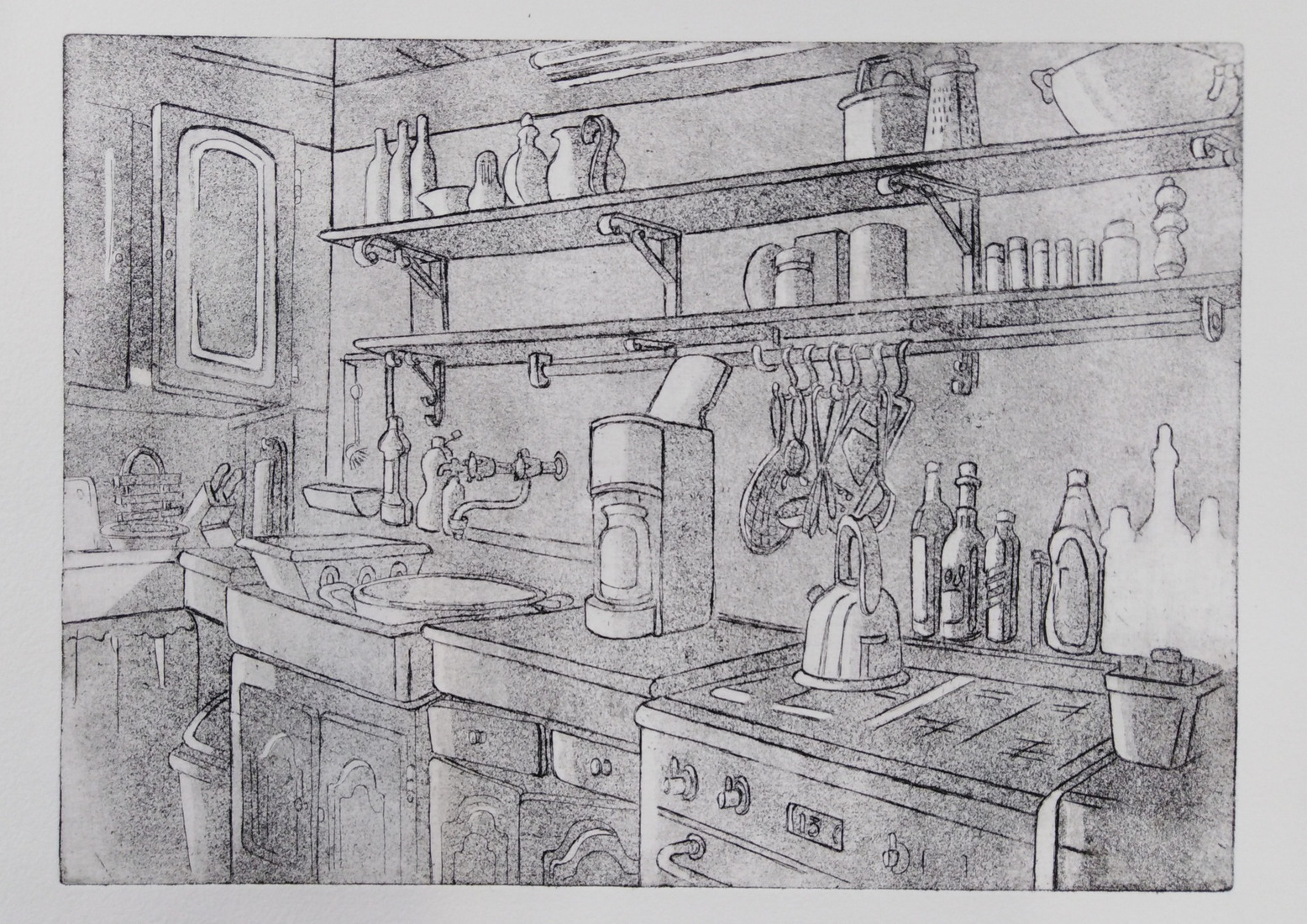 Kitchen @ La Tour Blanche