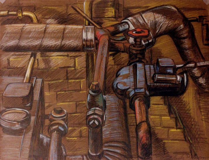 Centrale verwarming en leidingen