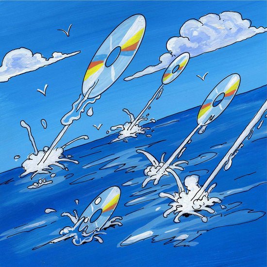 The discs take to the sky !