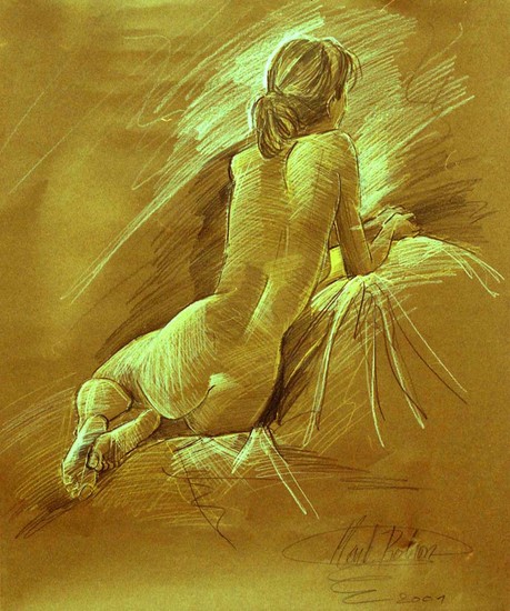 Haar rug vertelt ...