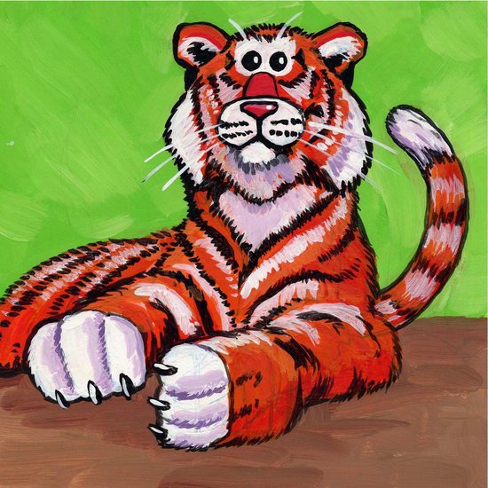 Oh knuffeltijger ! - Oh cuddly tiger !