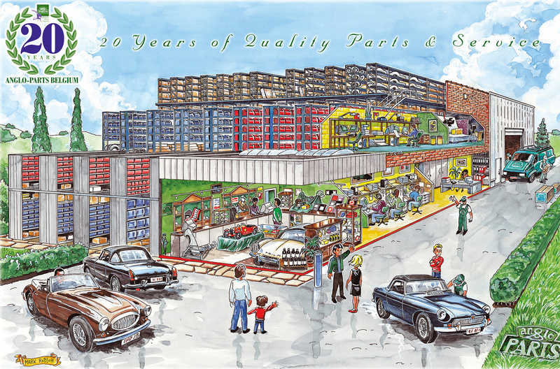 Cutaway Drawing (Doorkijk-illustratie) - Anglo Parts