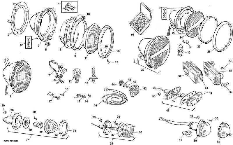 Mini Cooper - Headlamps