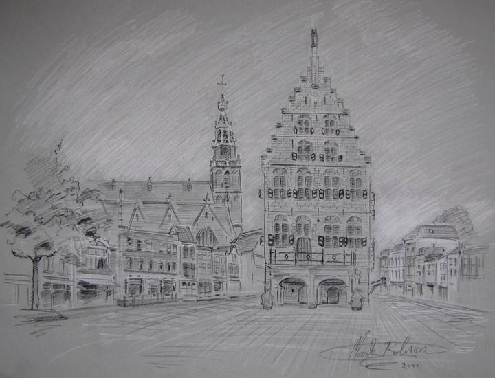 Nederland - Gouda - Markt