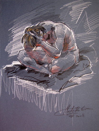 Vincent - De handen in het haar