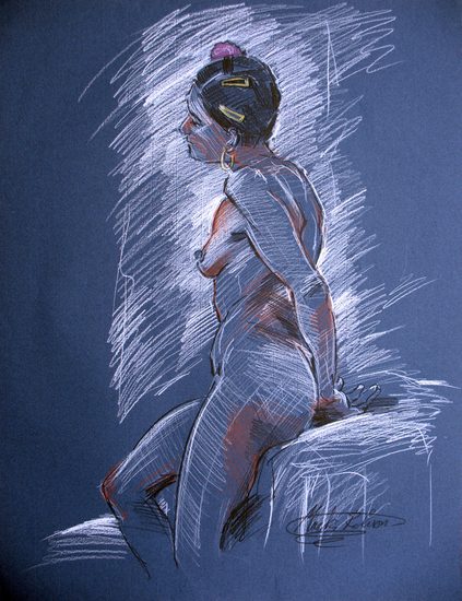 Miss G - Rechtop zittend