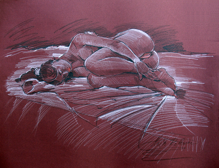 Miss L - Liggende papaver